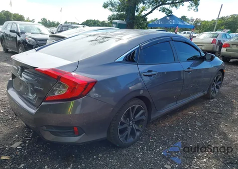 2020 Honda Civic Sport from USA, damaged, VIN 2HGFC2F81LH524155